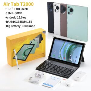 تابلت AirTab T2000 10.1" مزود بكيبورد وماوس وقلم  ضمان 6 شهور + سماعة هدية