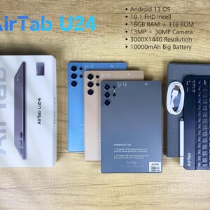 AirTab U24 Pro Tablet + Keyboard and Pen ضمان 6 شهور
