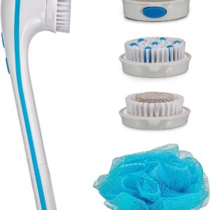 فرشاة إستحمام كهربائية قابلة لإعادة الشحن