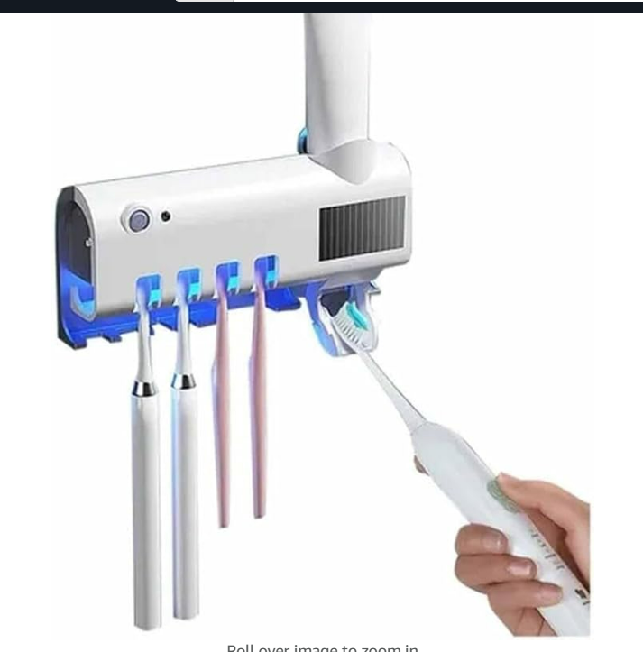 حامل و معقم فرش الاسنان