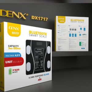DENX Bluetooth smart Scale - ميزان سمارت